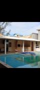 Casa pé na área com hidromassagem e piscina