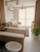 Moderno Smart Home Apartamento con vista a la piscina