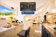 Studio duplex atypique CLIMATISATION, parking, lit double, Netflix, 500m centre - Gîtes La Tarine - LABEL GÎTE DE FRANCE
