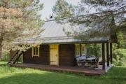 Sauna house with minilake