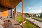 Pratum Pink&Blue Mikołajki - Apartament 35 Dream Lake z widokiem na jezioro