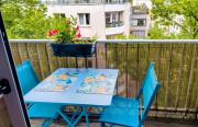 Cozy Studio Bastille with balcony
