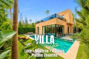 Villa Numiya - 4 Suites de Luxe - Piscine Chauffée - Petit déjeuner - Vue Atlas