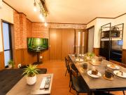 LEON RESORT HOTEL Max14people Shinosaka 1min Higashimikuni 4min Umeda 7min Nanba Shinsaibashi 14min USJ Great location Private House 最大14名 新大阪 新幹線 東三国 梅田 心斎橋 難波 立地最高 大阪観光