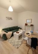 An apartment in the very center of the city for 8 guests Nearby are a tram stop and train station