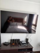 Habitación con baño privado, con una vista espectacular a la playa Cavancha