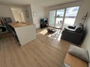 Appartement lumineux avec terrasse proche plages