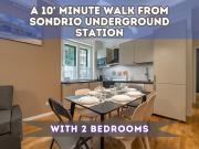 5 Min Car from Central Station, with 2 Bedrooms