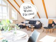 Huus Binnensee OG2 - Dachwohnung mit Wasserblick - Lesesessel & WLAN - Für Paare - Ruhige Lage - Südstrand 5 Min mit Rad