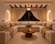 Spacious apartment with panoramic views