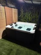 Cabaña con tinaja - piscina privada - estufa - cerca de playa