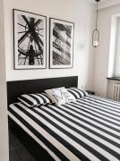 Modern Black Apartment