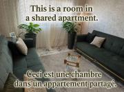 Chambre à Agdal Rabat dans un appartement partagé -king bed-