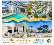 4766 - 5BR w Pool 10min Disney 2 Water Parks