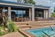 Heated pool villa