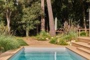 Heated pool villa