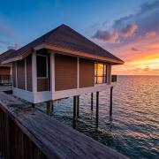 2 Bedroom & Study over Water Ivory Villa, Open Sea, Golden Palm Tree, Malaysia