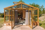 Groepsruimte + 4 Tiny Greenhouses (16 personen)
