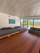 Loft-type Cabin with garden and 42-sqm pool