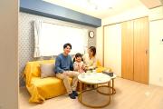 新宿へバス9分 静かな1階1dk貸切 3名快適 最大5名 コンビニ1分 大型スーパー4分 大型TV