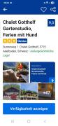 Chalet Gotthelf Gartenstudio, Ferien mit Hund