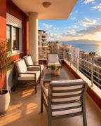 Saranda Apartment 5 MIN from the beach with sea view & free parking