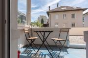 Studio near Mount Pilatus in Lucerne with Balcony