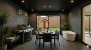 Pleasantstay THE SUITE チラー付き水風呂サウナ屋内BBQ75インチテレビ