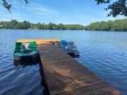Domek na Kaszubach nad jeziorem Kamień - Prywatne Jacuzzi i Rowerek Wodny