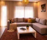 Luxury Berber Chic, Direct Access to Beach, Private Balcony, Rooftop, Parking & AC