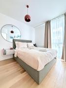 Len Apartments One Gdańsk Sobieszewo Baltic Line blisko morza na Wyspie Sobieszewskiej dla rodzin przyjazny zwierzętom z tarasem