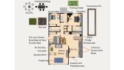 Hot Tub, Kayaks, Game Room, Boat Parking, Fire Pit, King, WD