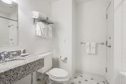 Luxurious King Suite 364 in Bay Harbor, perfect for couples, with stunning village views.