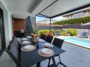 Villa Calypso, private pool with heating and salt water