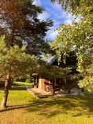 Sauna house with minilake