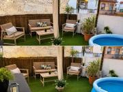 Dúplex con Piscina y Terraza a 5 min de Sevilla