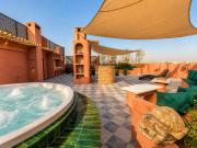 Luxury 4-BR Duplex with Private Rooftop & Jacuzzi in Guéliz