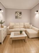 Purisima Red kitchen