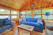 Newly Restored Waterfront Cottage with Private Dock, Fireplace, & Farm - Dogs OK