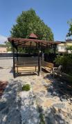 House with garden and barbecue nature and peaceful life