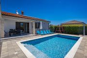 Holiday House Gortan for 7 people near Pula with children playground and heated pool
