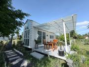 Tiny beach house- Coconut Garden With Free Row Boat