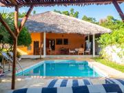 Charming bungalow in Andilana, pool, sea view and garden