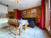 Studio cabine, animaux acceptÃ©s - 4 pers., vue sur pistes - FR-1-603-15