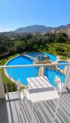 Studio 500m from the beach -year swimming pool