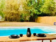 Loft de luxe avec piscine et jardin privés