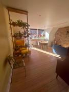 Bright, colorful apartment with a balcony in the heart of Odense