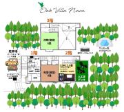 オークヴィラ那須-Oak Villa Nasu 森林浴 バブルテント プライベート空間 100インチ映像 轟音サウンド 人工芝デッキ