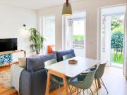 Unique apartment with a gorgeous garden