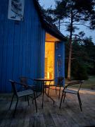 Lovely blue blue house in Saaremaa